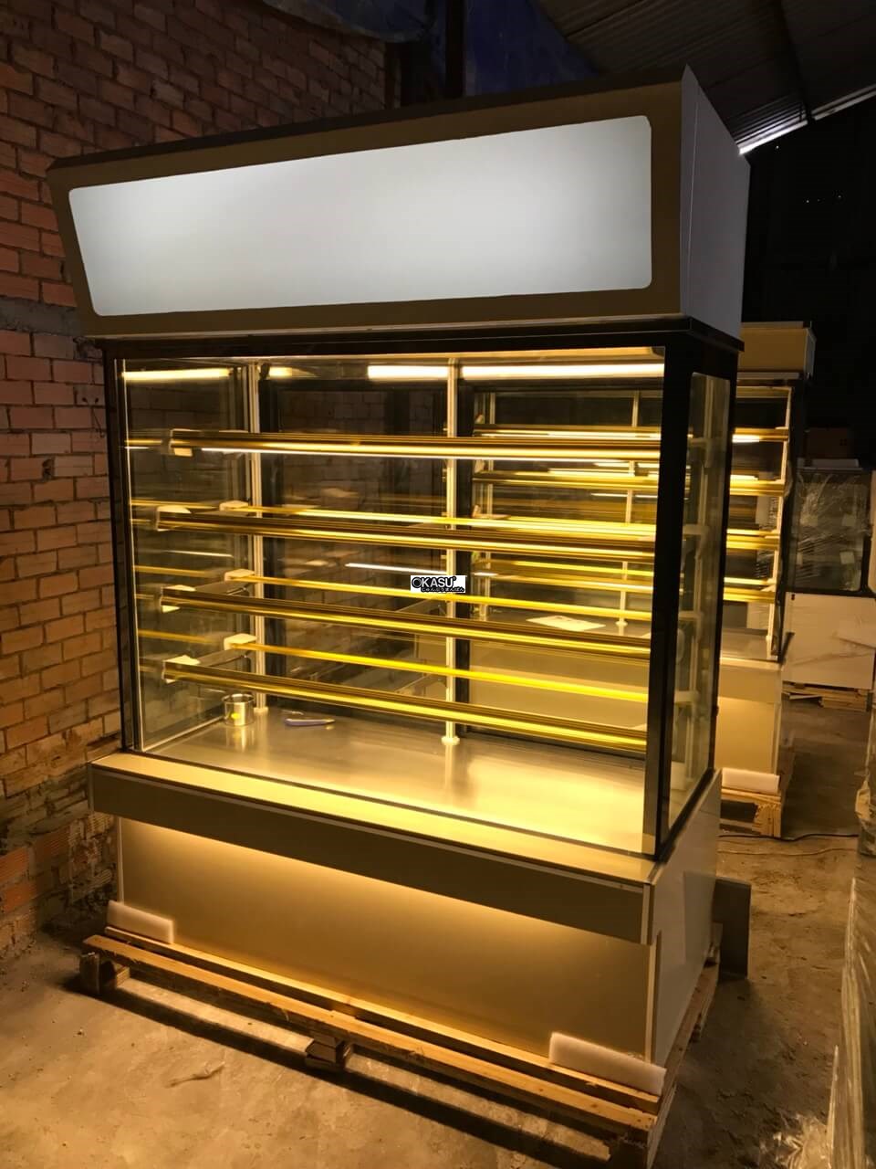 Tủ trưng bày bánh kem 5 tầng có hộp đèn OKASU OKA-1500HD - ảnh 9