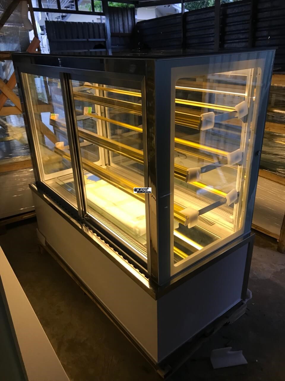 Tủ trưng bày bánh kem 4 tầng OKASU OKA-1800M - ảnh 4