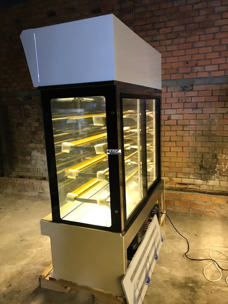 Tủ trưng bày bánh kem 5 tầng có hộp đèn OKASU OKA-1500HD - ảnh 8