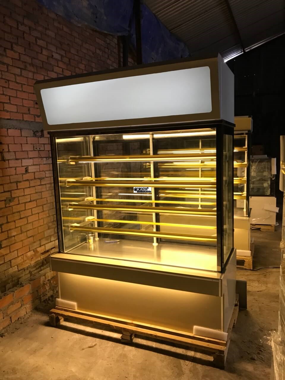 Tủ trưng bày bánh kem 5 tầng có hộp đèn OKASU OKA-1500HD - ảnh 5