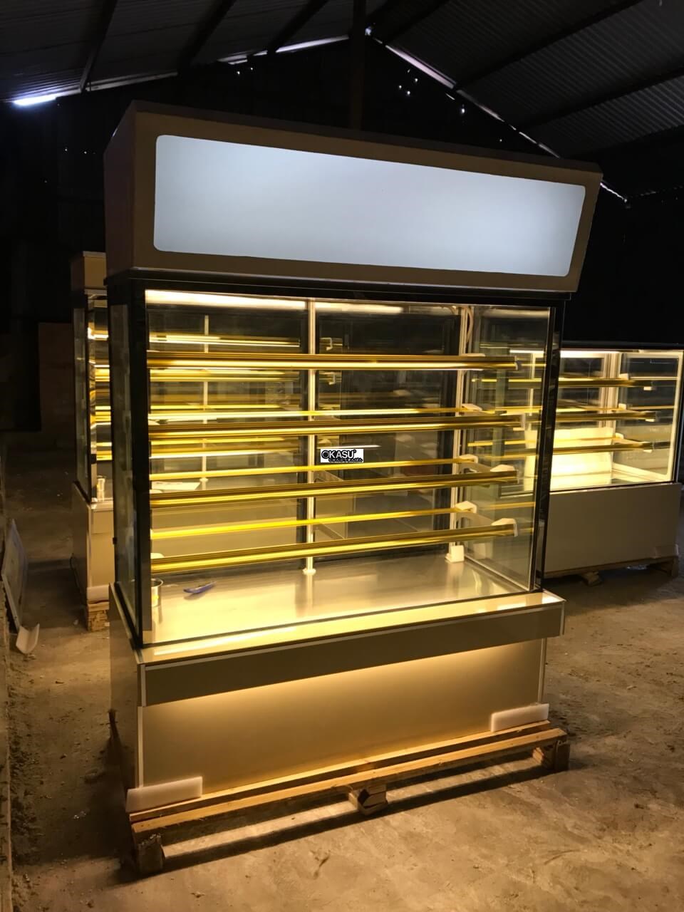 Tủ trưng bày bánh kem 5 tầng có hộp đèn OKASU OKA-1500HD - ảnh 4