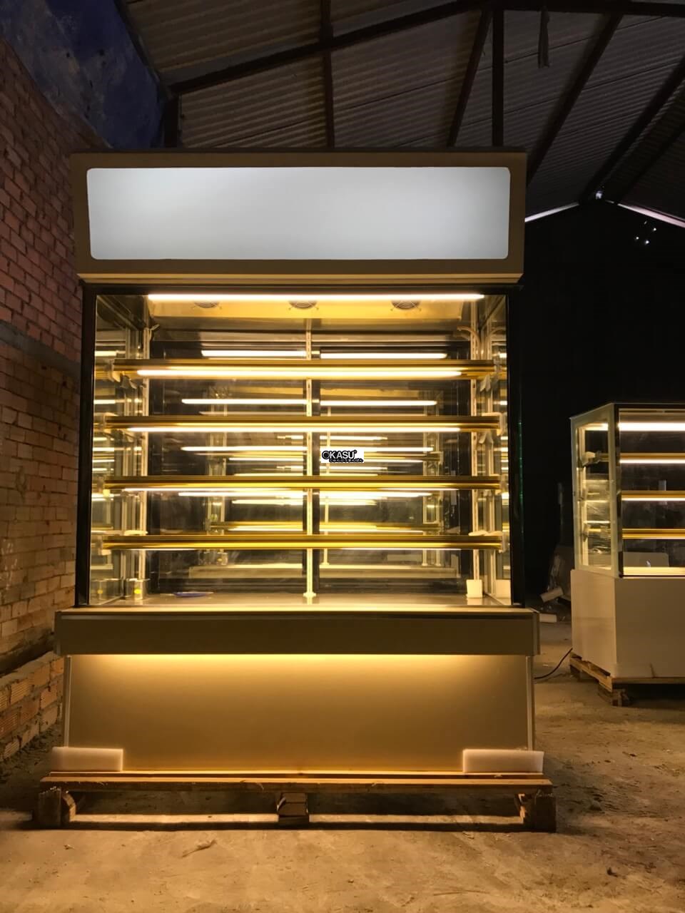 Tủ trưng bày bánh kem 5 tầng có hộp đèn OKASU OKA-1500HD - ảnh 7