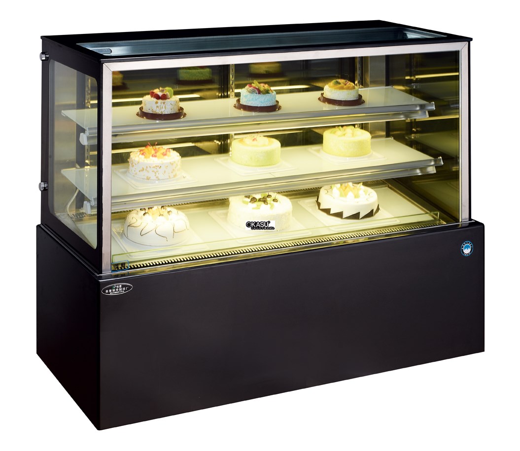 Tủ trưng bày bánh kem hai lớp OKASU OKS-G510FJ - ảnh 1