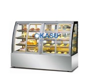 TỦ TRƯNG BÀY BÁNH KEM KÍNH CONG – CỬA TRƯỚC RATIOX SL850