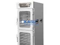 TỦ GIỮ NHIỆT INOX CỬA KÍNH 2 CÁNH FURNOTEL 12 KHAY FCCSS112