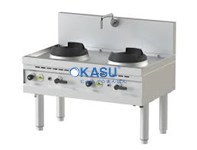 Bếp Á 2 họng có vòi nước Nayati NGKH 12-75