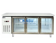Bàn mát 3 cánh kính 1m8 Snow Village PLO-35L2Q