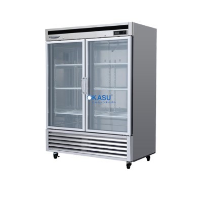 Tủ mát 2 cánh kính Lassele LRB-1471PCG (1245L)