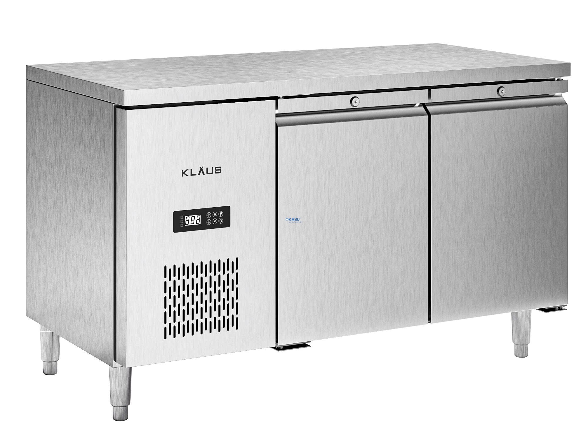 Bàn mát 2 cánh inox Klaus KCC-1.1-2D