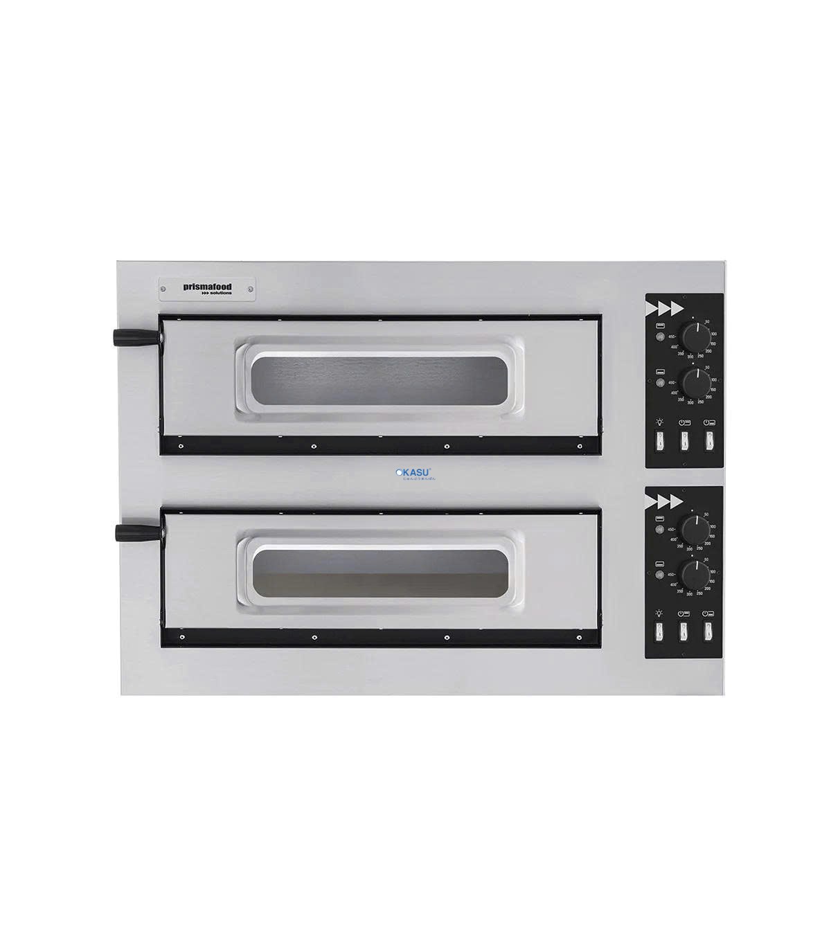 Lò Nướng Bánh Pizza Dạng Tầng Prismafood BASIC 2/50 GLASS 4T
