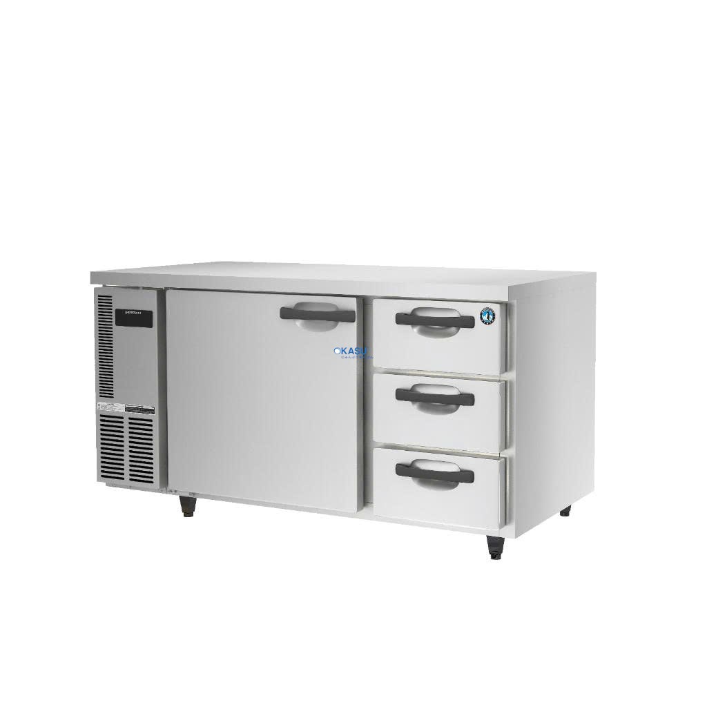 Bàn mát 1 cánh 3 ngăn kéo Hoshizaki RT-158MA-S-3D 