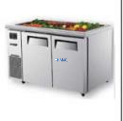 Bàn mát Salad inox TURBO AIR 2 cánh KSR15-2