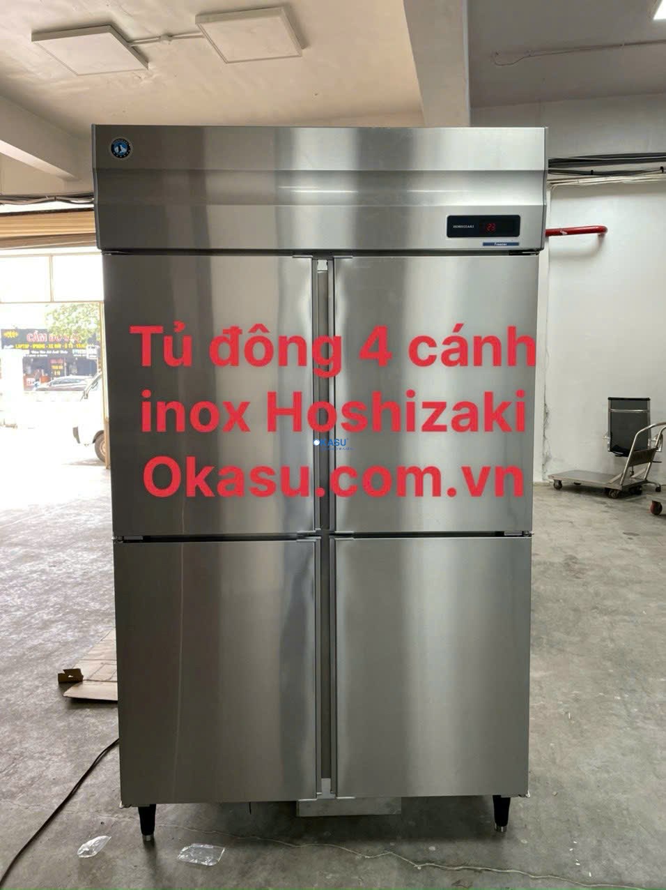 Tủ đông 4 cánh Hoshizaki HF-128MA-S