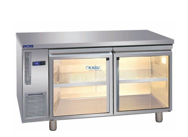 Bàn mát 2 cánh kính Hisakage LRCG-120