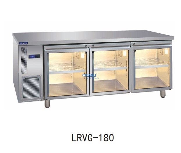 Bàn mát 3 cánh kính Hisakage LRVG-180