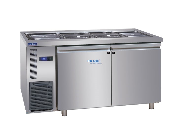 Bàn mát Salad 2 cánh Hisakage CS-150P