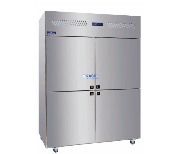 Tủ đông mát 4 cánh Hisakage CB-120RF