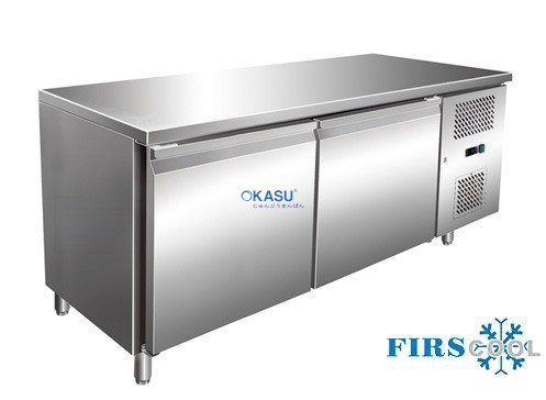 Bàn mát 2 cánh inox Firscool GN2X2/1