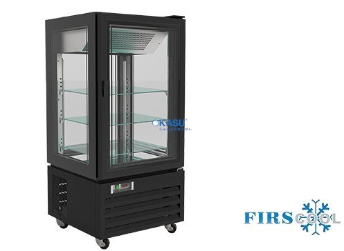 Tủ đông trưng bày 4 mặt kính Firscool G-LDC44