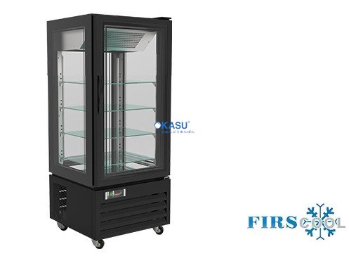 Tủ đông trưng bày 4 mặt kính Firscool G-LDC65