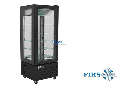 Tủ mát trưng bày 4 mặt kính Firscool G-LSC400