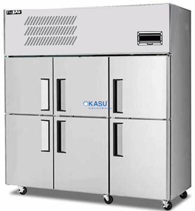 Tủ Mát 6 Cánh Inox Fuji Air FR65-6S