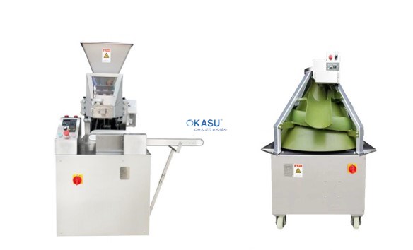 Máy chia bột vo tròn dây chuyền tự động Hongling AUR-2P