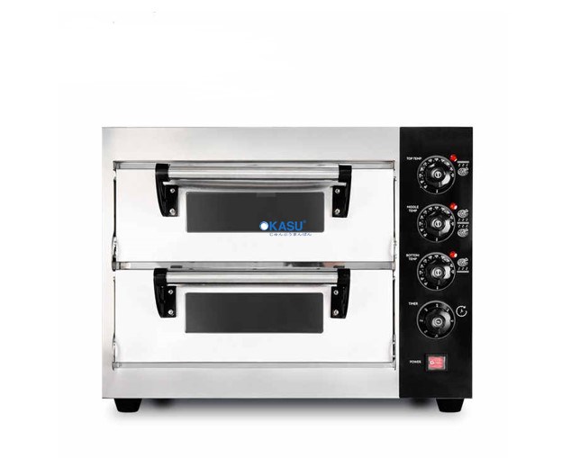 Lò nướng Pizza 2 tầng dùng điện Hongling PZD-4040-02
