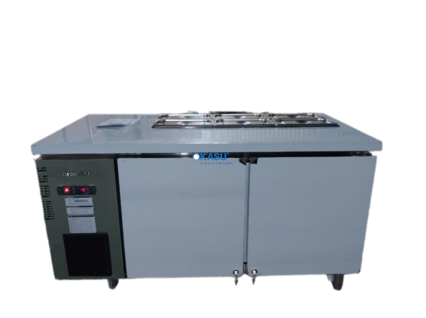 Bàn mát Salad 2 cánh 1,5m TurboGold TG-15SUC-6P