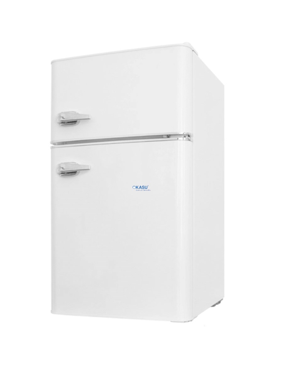Tủ Lạnh 2 Ngăn Phong Cách Retro Cobi CB-127W (Màu Trắng)