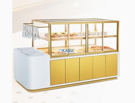Tủ trưng bày bánh mì kính vuông Meichu MBG-B