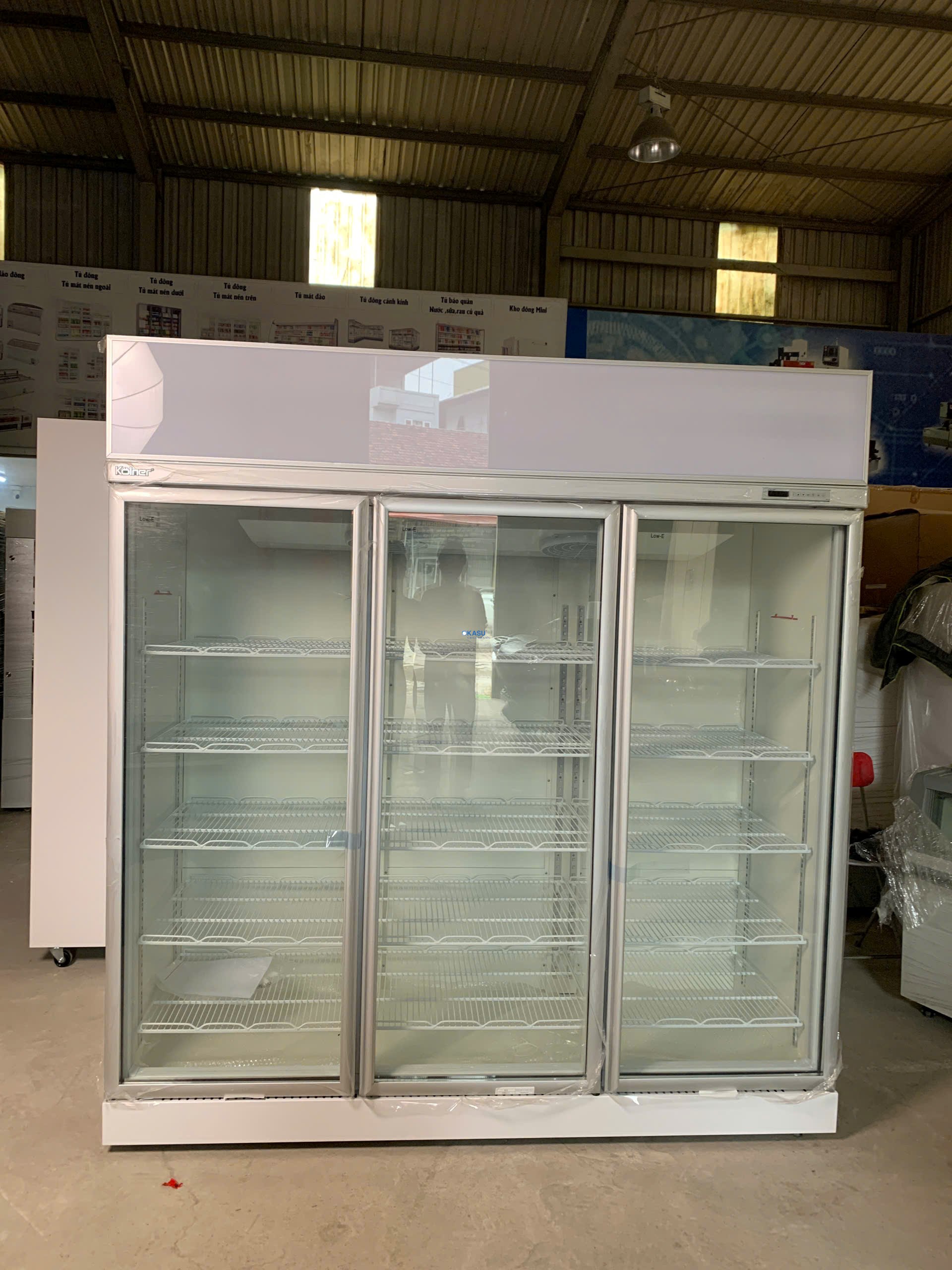Tủ Mát 3 Cánh Kính