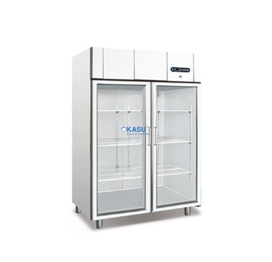 Tủ Mát Đứng 2 Cánh Kính Coolmes GN1.2TNZG2