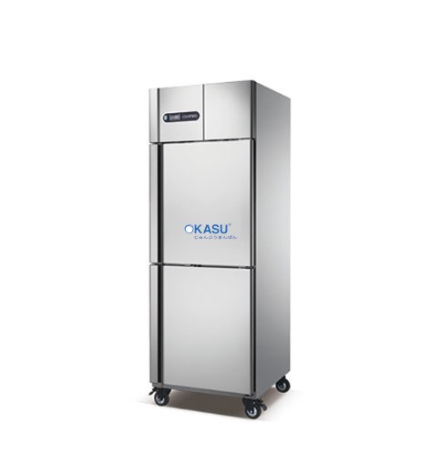 Tủ Đông Đứng 2 Cánh Inox Coolmes GN550BTZ2