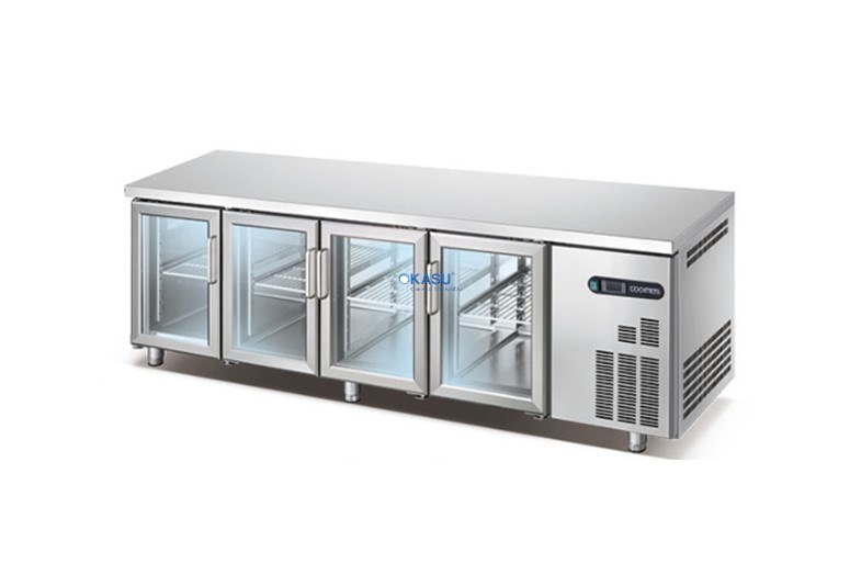 Bàn Mát 4 Cánh Kính Coolmes AWR2250G