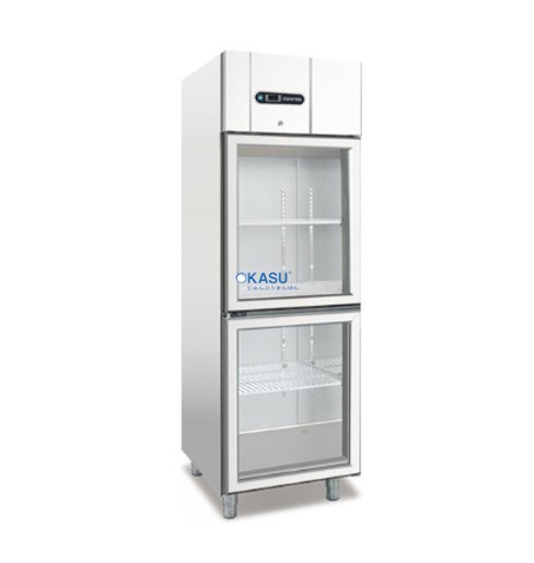 Tủ Mát Đứng 2 Cánh Kính Coolmes GN550TNG2/S