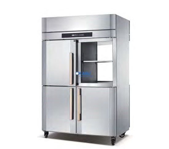 Tủ Đông Đứng Có Cửa Mở Hai Mặt Coolmes F8-ST