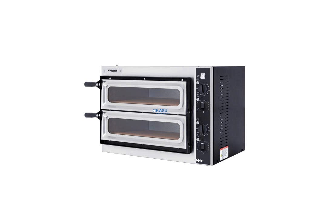 Lò nướng bánh Pizza dùng điện Prismafood BASIC 2/40 GLASS