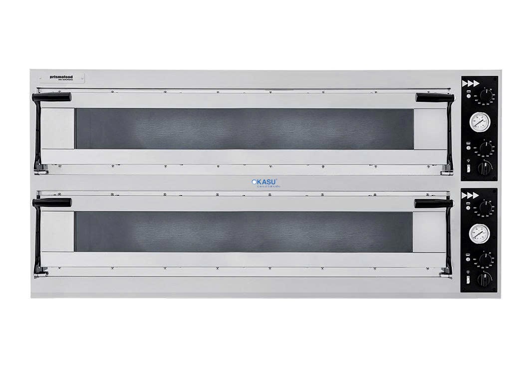 Lò nướng bánh Pizza dùng điện Prismafood TRAYS 66L GLASS