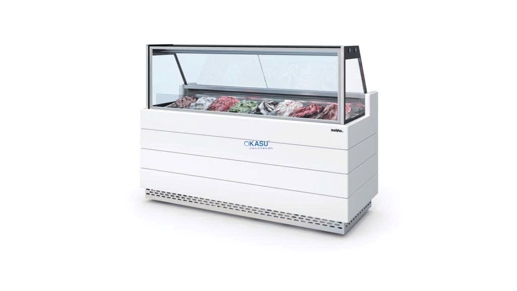 Tủ trưng bày kem gelato BAROQUE SLM