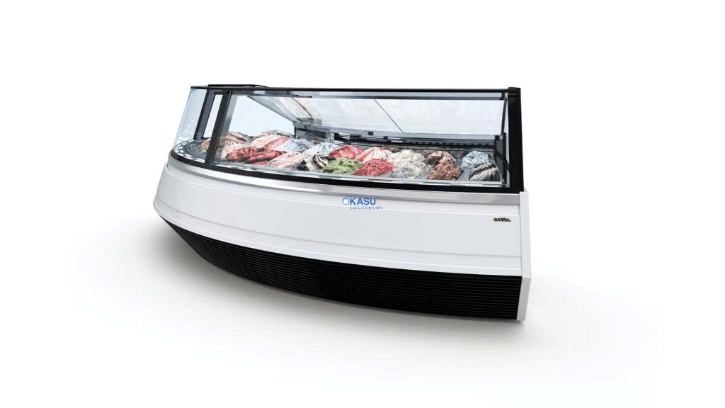 Tủ trưng bày kem gelato PRISMA S45