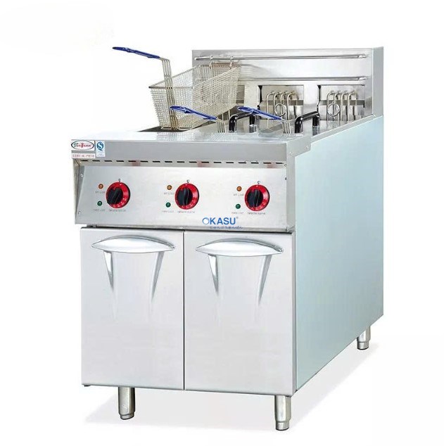 Bếp chiên nhúng điện 3 ngăn Kolner DF-26-3