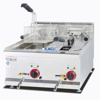 Bếp chiên nhúng điện 2 ngăn Kolner DF-685