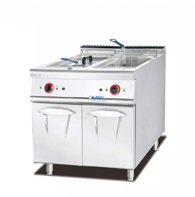 Bếp chiên nhúng điện 2 ngăn Kolner DF-785