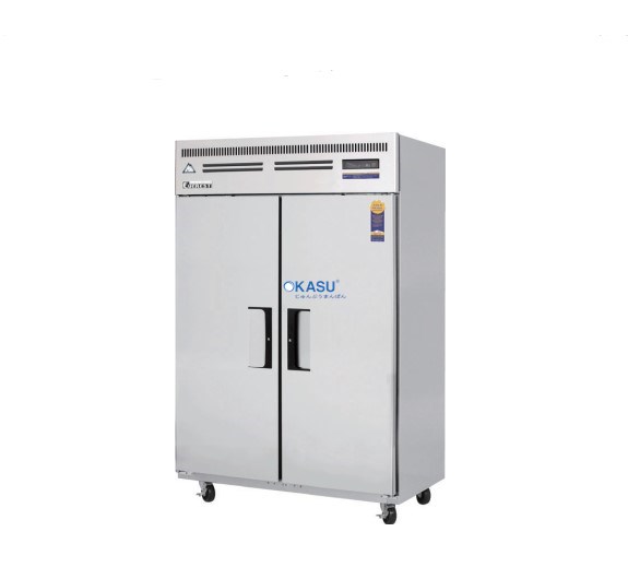 Tủ đông đứng 2 cánh inox Everestref B126-2FFOS-E