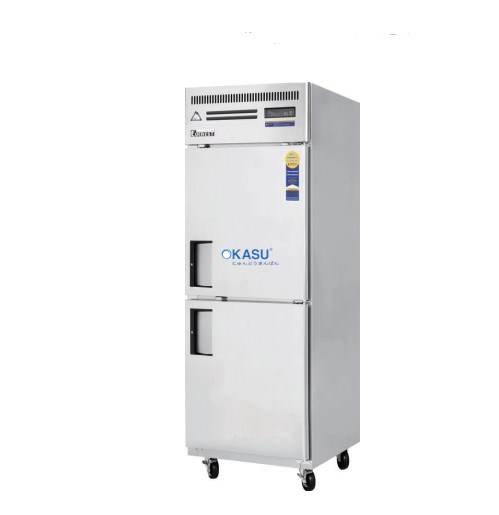 Tủ đông đứng 2 cánh inox Everestref B058-2FOOS-E