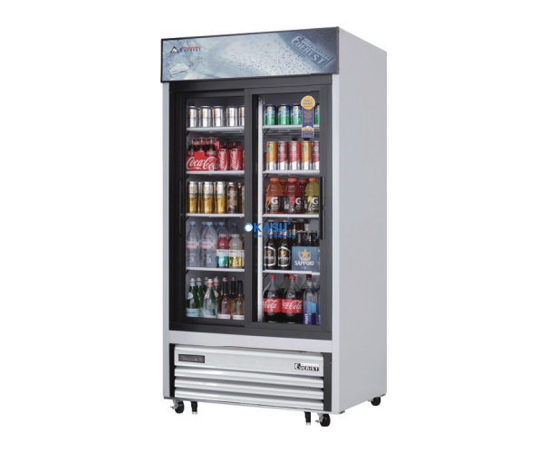 Tủ mát trưng bày 2 cánh kính Everest B100H-2RROC-E