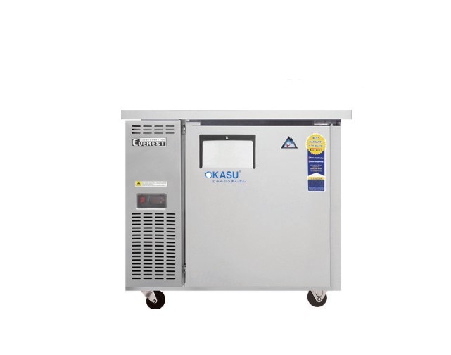 Bàn mát salad 1 cánh inox Everest B090B-1ROOS-E