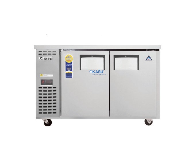 Bàn mát salad 2 cánh inox Everest B120B-2RROS-E (1/3)