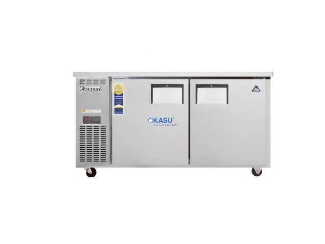 Bàn mát salad 2 cánh inox Everest B150B-2RROS-E